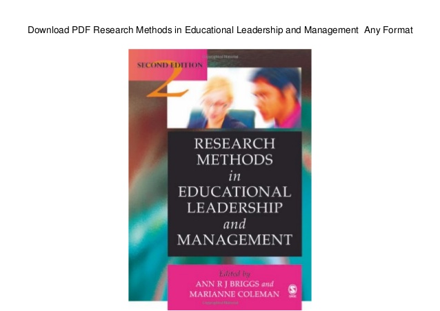 Management research pdf